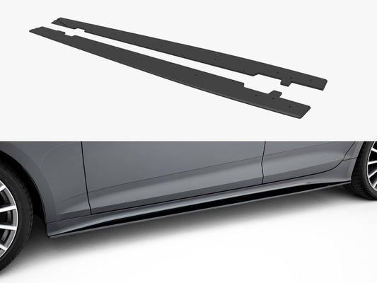 Maxton Design Street PRO Side Skirts Diffusers Audi A5 Sportback F5 Facelift