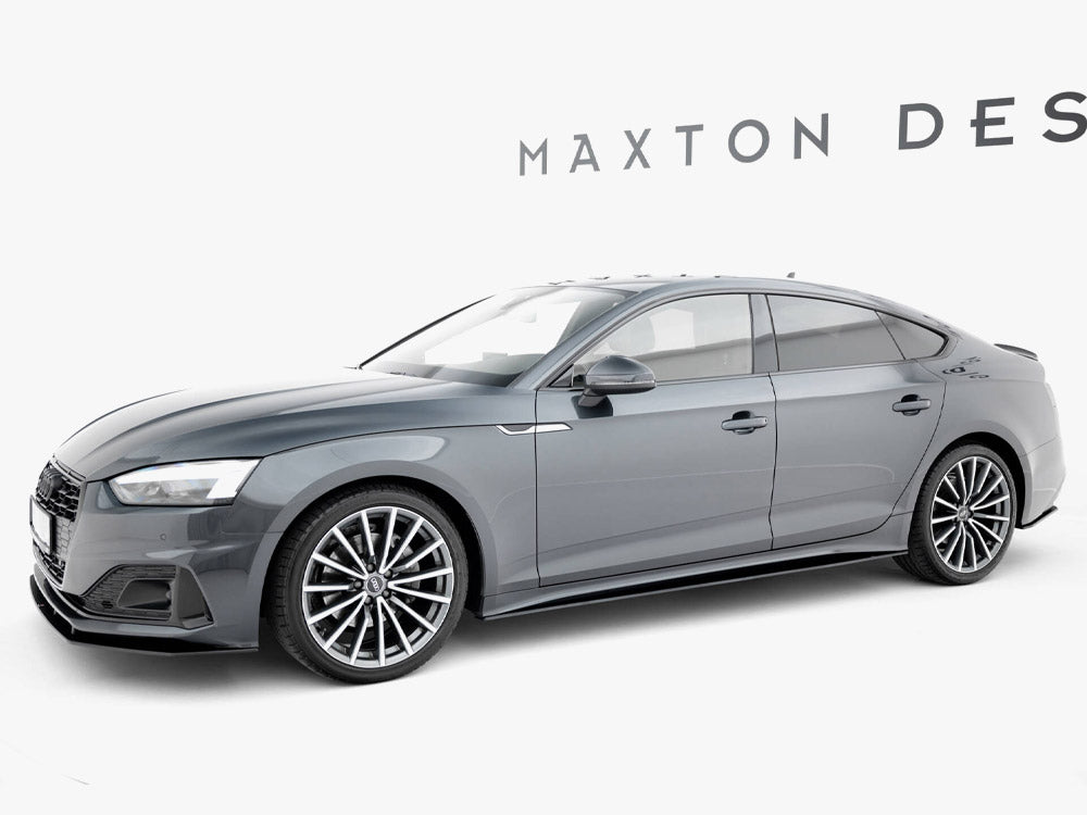 Maxton Design Street PRO Side Skirts Diffusers Audi A5 Sportback F5 Facelift