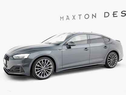 Maxton Design Street PRO Side Skirts Diffusers Audi A5 Sportback F5 Facelift
