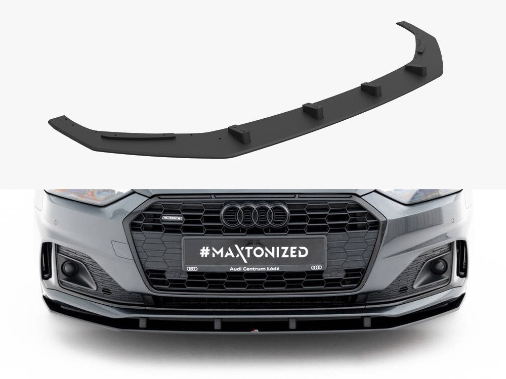 Maxton Design Street PRO Front Splitter Audi A5 F5 Facelift