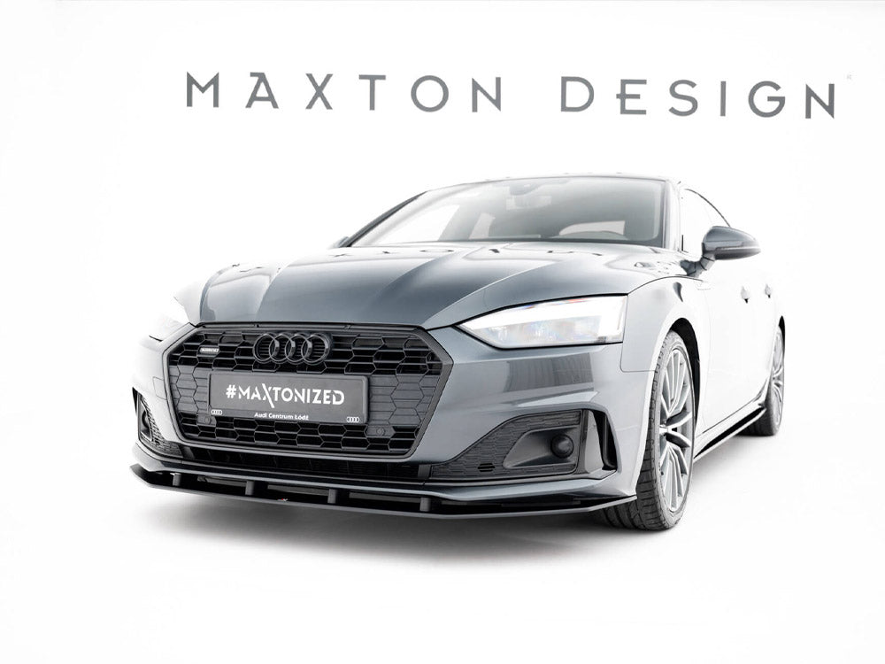 Maxton Design Street PRO Front Splitter Audi A5 F5 Facelift