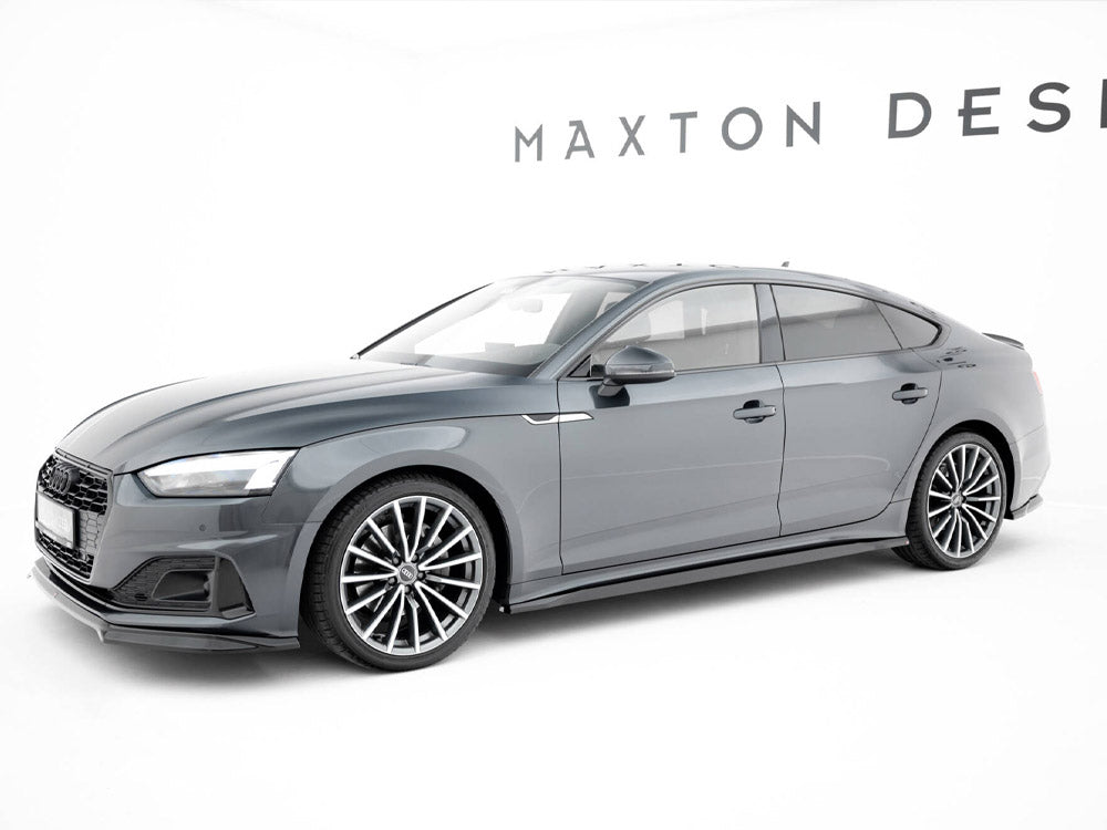 Maxton Design Side Skirts Diffusers Audi A5 Sportback F5 Facelift