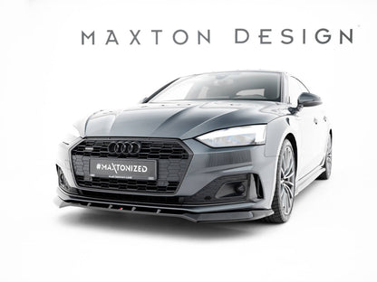 Maxton Design Front Splitter V.2 Audi A5 F5 Facelift