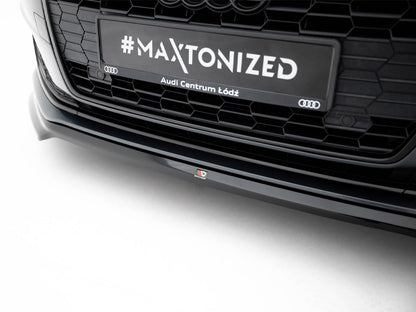 Maxton Design Front Splitter V.1 Audi A5 F5 Facelift