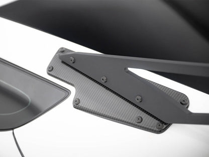 Maxton Design Carbon Spoiler With Upper Swan Mounting + LED Chevrolet Corvette Stingray / Grand Sport C7