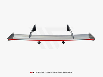 Maxton Design Carbon Spoiler With Upper Swan Mounting + LED Chevrolet Corvette Stingray / Grand Sport C7