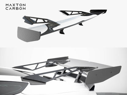 Maxton Design Carbon Spoiler With Upper Swan Mounting Chevrolet Corvette Stingray / Grand Sport C7