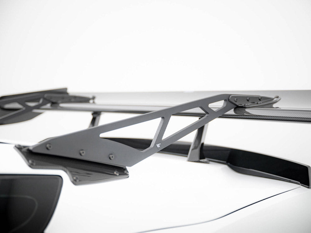 Maxton Design Carbon Spoiler With Upper Swan Mounting Chevrolet Corvette Stingray / Grand Sport C7