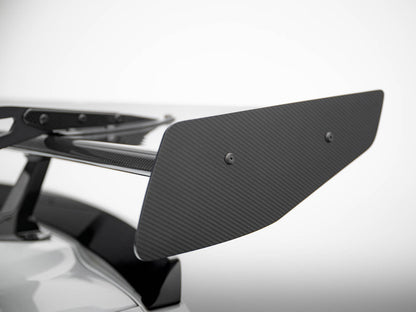 Maxton Design Carbon Spoiler With Upper Swan Mounting Chevrolet Corvette Stingray / Grand Sport C7