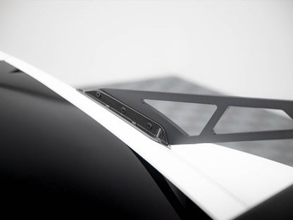 Maxton Design Carbon Spoiler With Upper Swan Mounting Chevrolet Corvette Stingray / Grand Sport C7