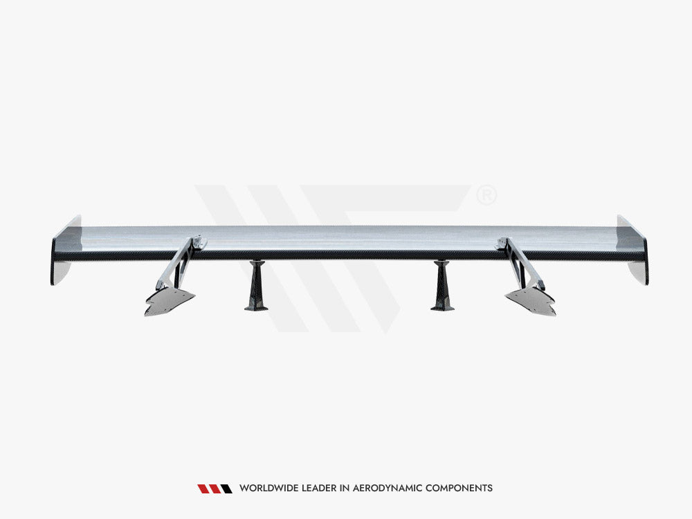 Maxton Design Carbon Spoiler With Upper Swan Mounting Chevrolet Corvette Stingray / Grand Sport C7