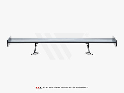 Maxton Design Carbon Spoiler With Internal Brackets Uprights + LED Chevrolet Corvette Stingray / Grand Sport C7