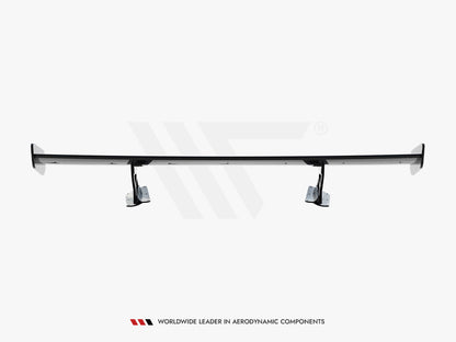 Maxton Design Carbon Spoiler With Internal Brackets Uprights Chevrolet Corvette Stingray / Grand Sport C7