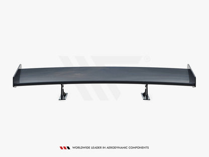 Maxton Design Carbon Spoiler With Internal Brackets Uprights + LED Volkswagen Jetta GLI Mk7