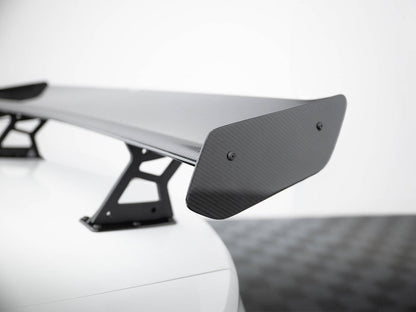 Maxton Design Carbon Spoiler With Internal Brackets Uprights Volkswagen Jetta GLI Mk7