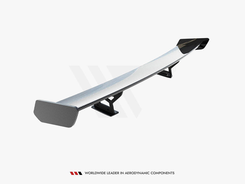 Maxton Design Carbon Spoiler With Internal Brackets Uprights Volkswagen Jetta GLI Mk7