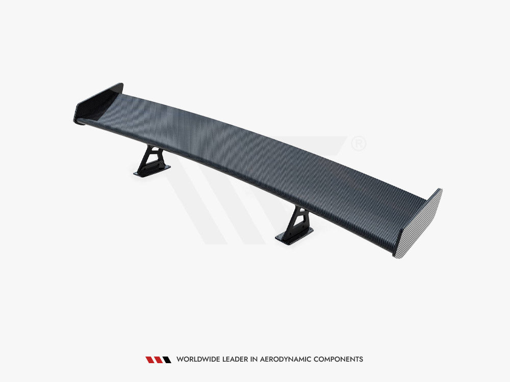 Maxton Design Carbon Spoiler With Internal Brackets Uprights Volkswagen Jetta GLI Mk7