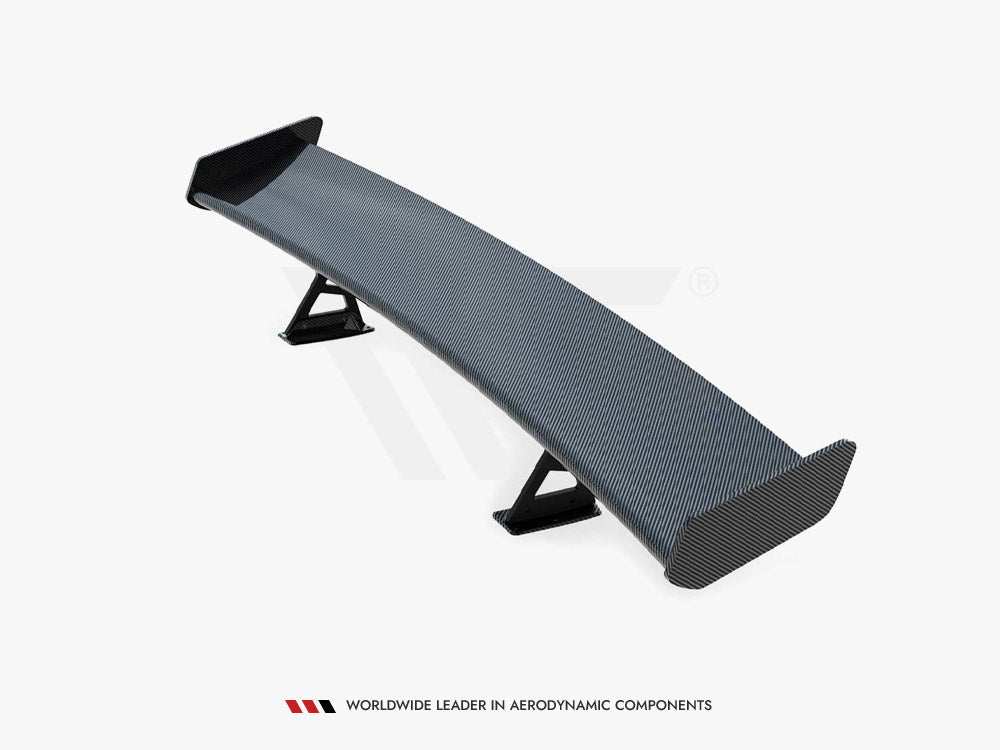 Maxton Design Carbon Spoiler With Internal Brackets Uprights Volkswagen Jetta GLI Mk7
