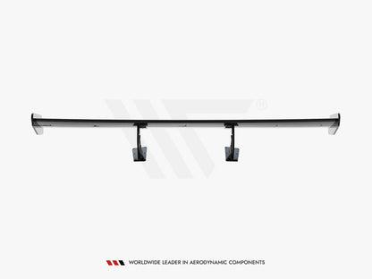 Maxton Design Carbon Spoiler With Internal Brackets Uprights V.2 Porsche 718 Cayman GTS 982c