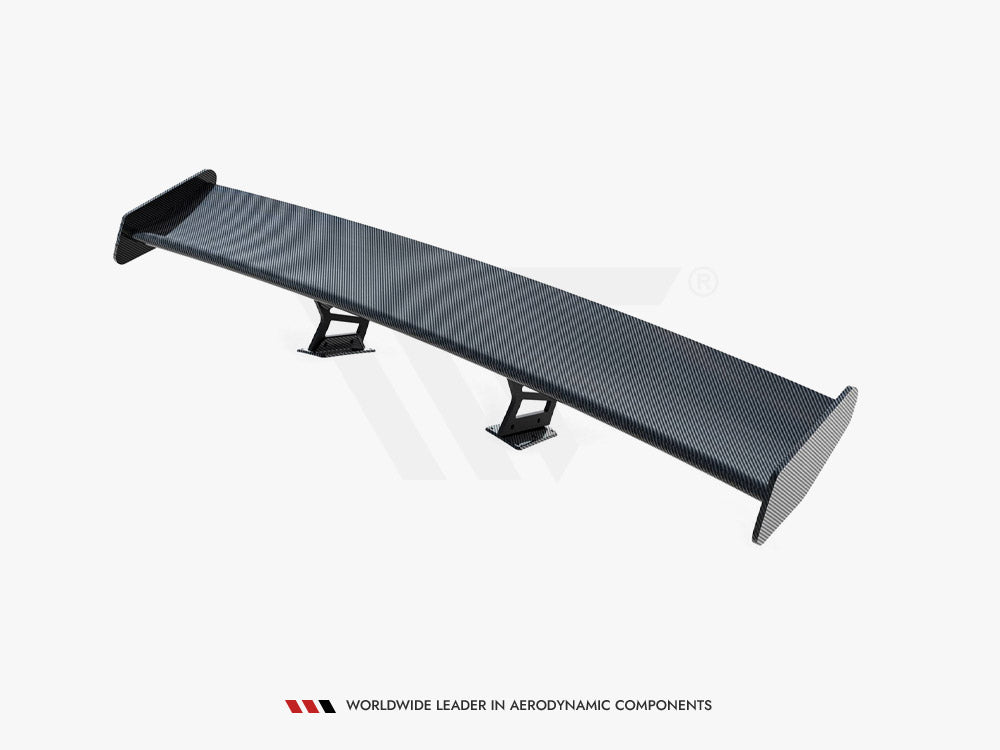 Maxton Design Carbon Spoiler With Internal Brackets Uprights V.2 Porsche 718 Cayman GTS 982c