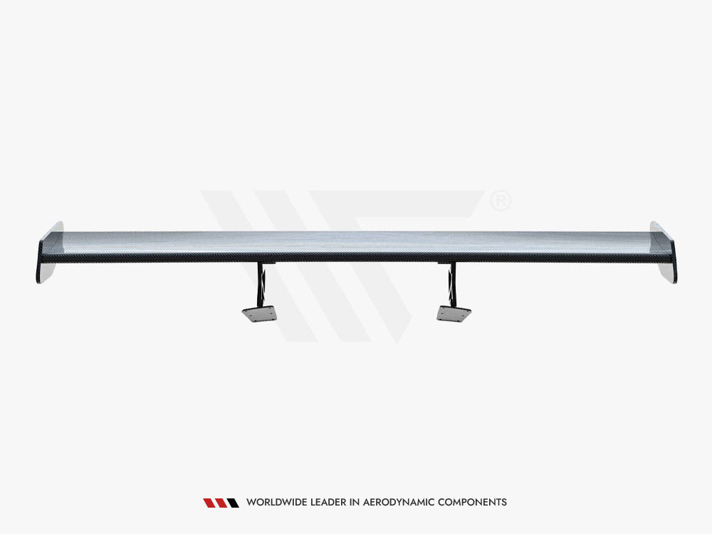 Maxton Design Carbon Spoiler With Internal Brackets Uprights V.2 Porsche 718 Cayman GTS 982c