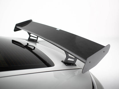 Maxton Design Carbon Spoiler With Internal Brackets Uprights V.2 + LED Porsche 718 Cayman GTS 982c