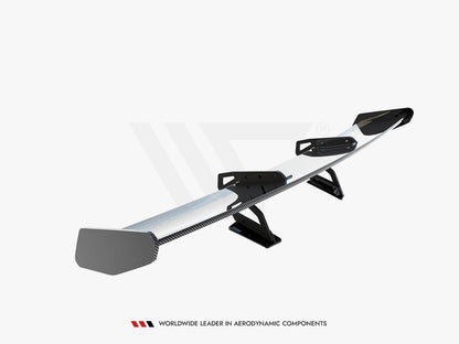 Maxton Design Carbon Spoiler With Upper Swan Mounting V.2 Porsche 718 Cayman GTS 982c