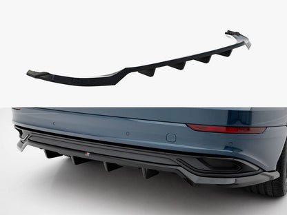 Maxton Design Rear Splitter (Vertical Bars) Audi Q8 Mk1