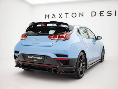 Maxton Design Central Rear Splitter Hyundai Veloster N Mk2