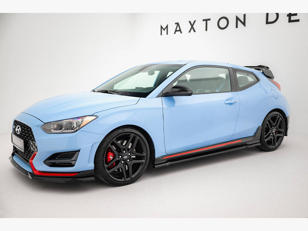 Maxton Design Side Skirts Diffusers Hyundai Veloster N Mk2