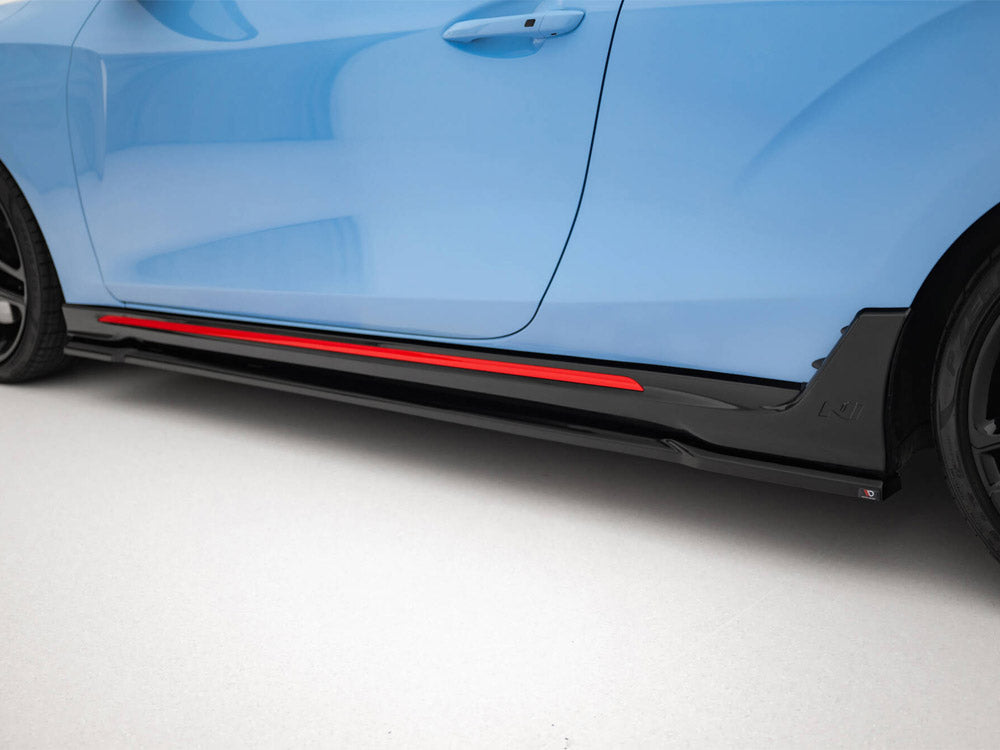 Maxton Design Side Skirts Diffusers Hyundai Veloster N Mk2