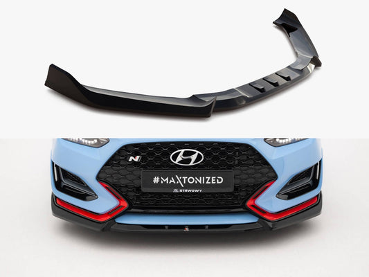 Maxton Design Front Splitter V.2 Hyundai Veloster N Mk2