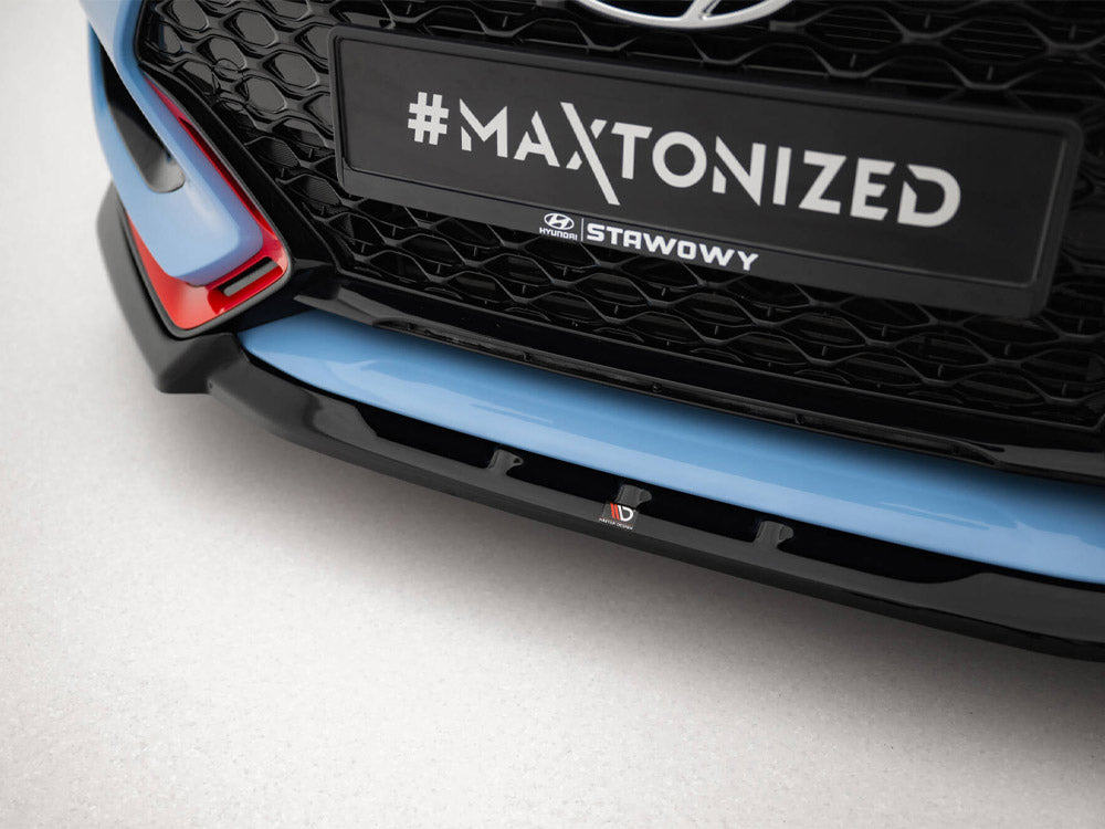 Maxton Design Front Splitter V.2 Hyundai Veloster N Mk2