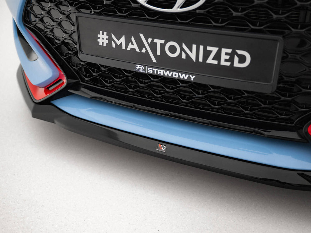 Maxton Design Front Splitter V.1 Hyundai Veloster N Mk2