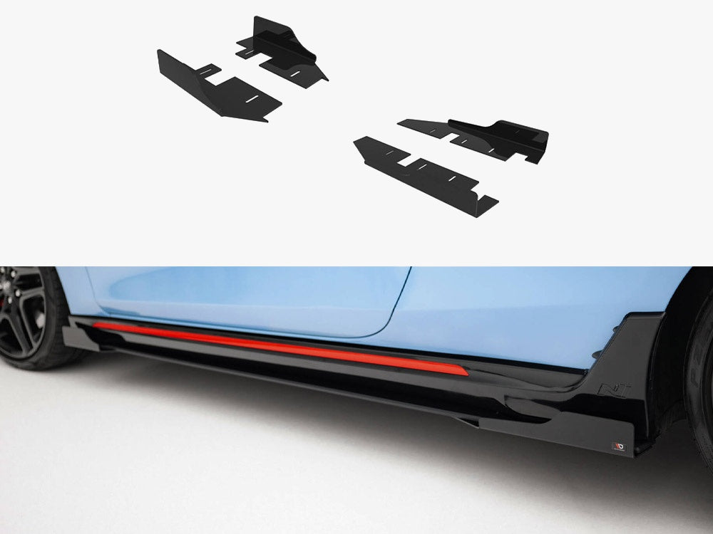 Maxton Design Side Flaps Hyundai Veloster N Mk2