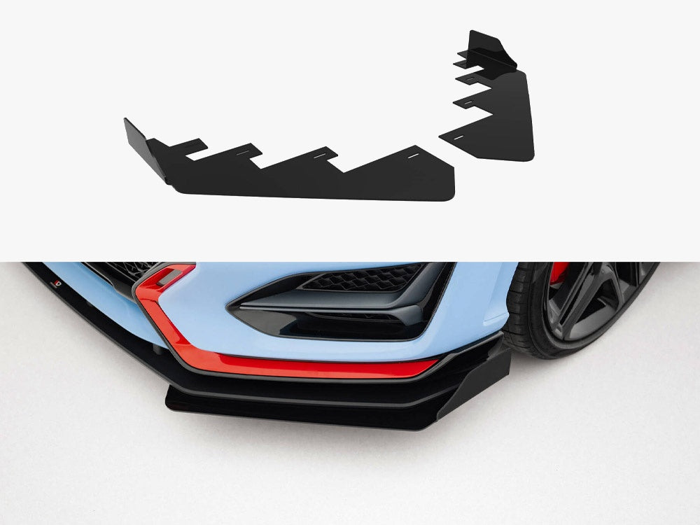 Maxton Design Front Flaps Hyundai Veloster N Mk2