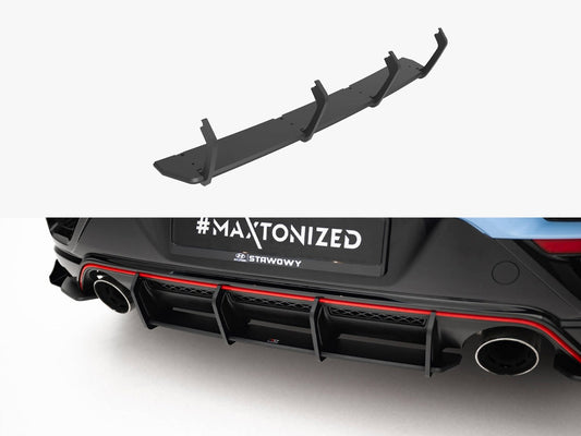 Maxton Design Street PRO Rear Diffuser Hyundai Veloster N Mk2