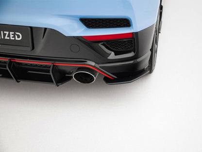 Maxton Design Street Pro Rear Side Splitters Hyundai Veloster N Mk2