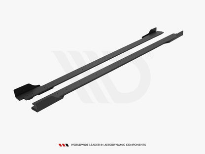 Maxton Design Street PRO Side Skirts Diffusers + Flaps Hyundai Veloster N Mk2