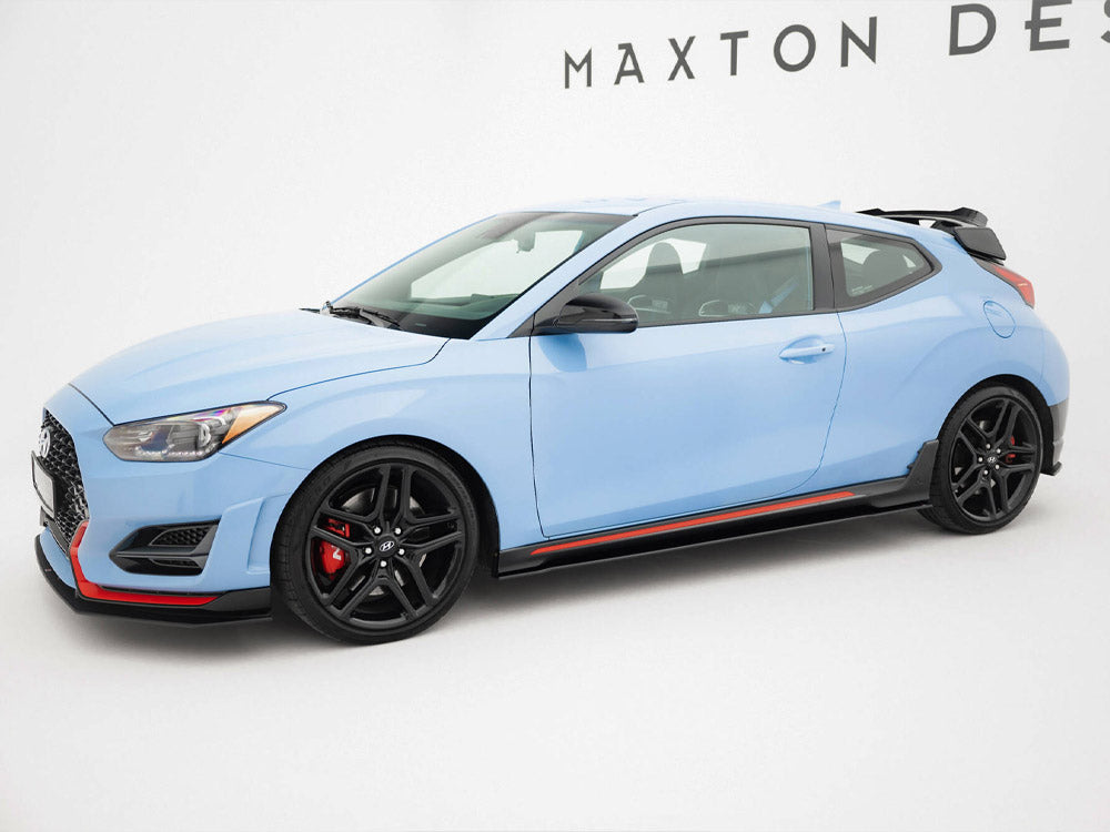 Maxton Design Street PRO Side Skirts Diffusers Hyundai Veloster N Mk2