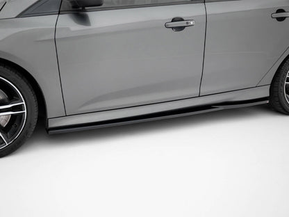 Maxton Design Side Skirts Diffusers V.3 Ford Focus ST Mk3