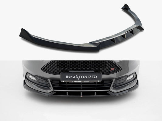 Maxton Design Front Splitter V.6 Ford Focus ST Mk3 Facelift