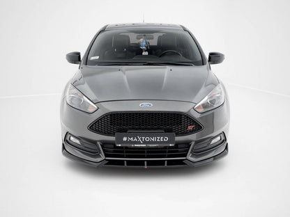 Maxton Design Front Splitter V.6 Ford Focus ST Mk3 Facelift