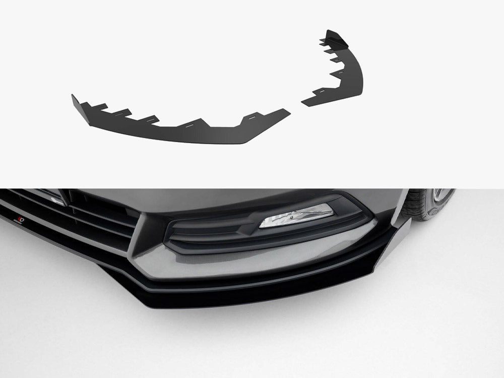 Maxton Design Front Flaps Ford Focus ST Mk3 Facelift