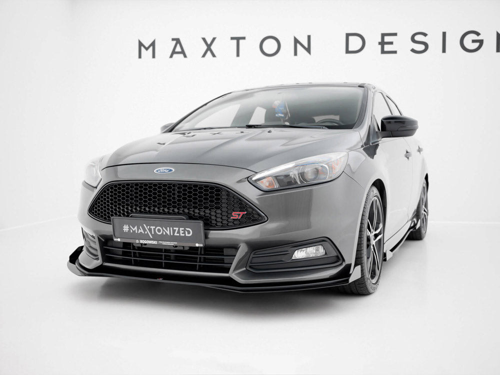 Maxton Design Front Flaps Ford Focus ST Mk3 Facelift