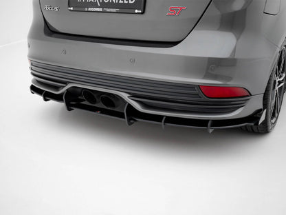 Maxton Design Rear Side Flaps Ford Focus ST Mk3 Facelift