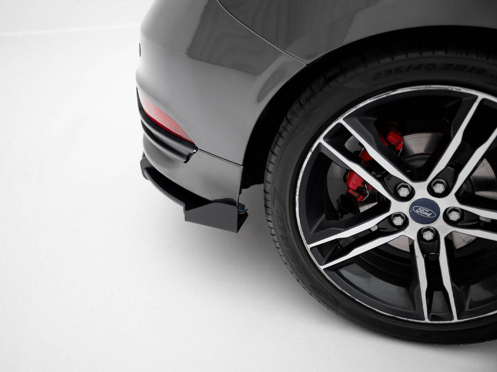 Maxton Design Street PRO Rear Diffuser + Flaps Ford Focus ST Mk3 Facelift