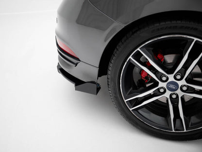Maxton Design Street PRO Rear Diffuser + Flaps Ford Focus ST Mk3 Facelift