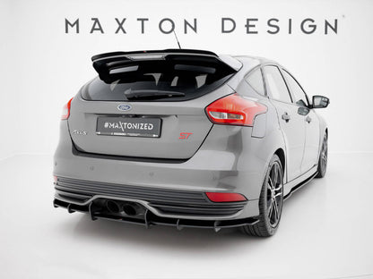 Maxton Design Street PRO Rear Diffuser Ford Focus ST Mk3 Facelift