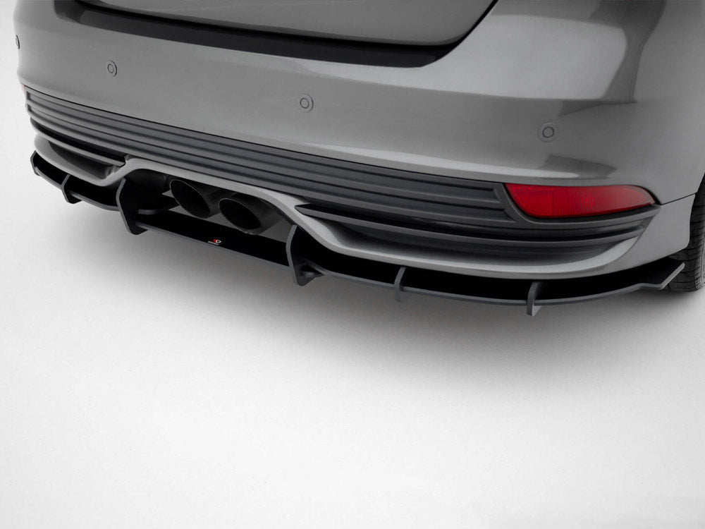 Maxton Design Street PRO Rear Diffuser Ford Focus ST Mk3 Facelift